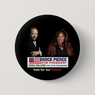 Brock Pierce / Karla Ballard 2020 Button