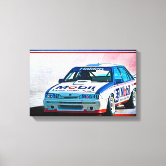 Brock VL Group A Commodore Wrapped Canvas Leinwanddruck