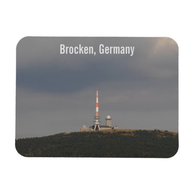 Brocken Germany Magnet (Horizontal)