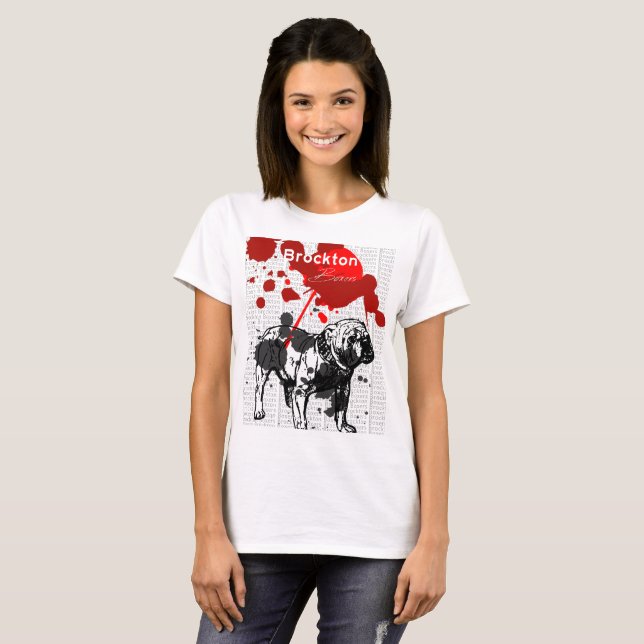 Brockton Boxers Ladys Splash T-Shirt (Vorne ganz)