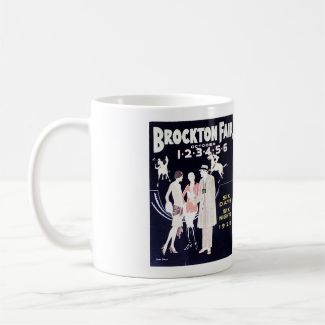 Brockton Fair 1928 Mug (Gauche)