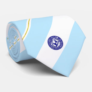 Brockton (Massachusetts) Stadtflagge Neck Tie Krawatte