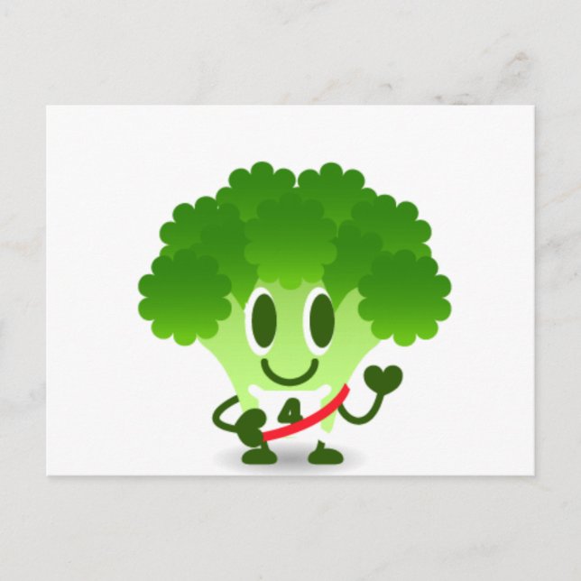 Brocolete Postkarte (Vorderseite)