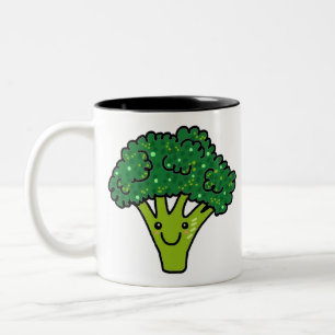 Brocoli Gemüse Zweifarbige Tasse