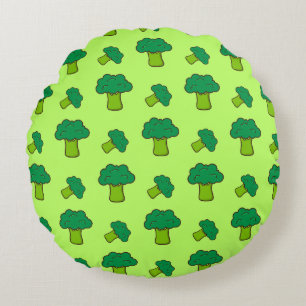 Brócoli Rundes Kissen
