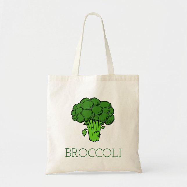 Brocolli Tragetasche (Vorne)