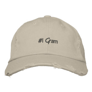 Brodée #1 Casquette personnalisé brodé Gram