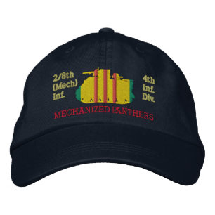 Brodée 2/8e Infanterie Vietnam M113 Casquette brodé
