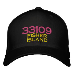 BRODÉE 33109 FISHER ISLAND MIAMI BEACH FLORIDA CASQUETTE
