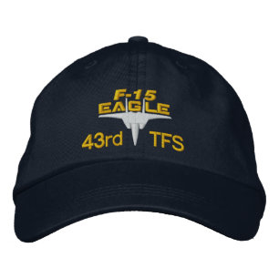 Brodée 43TFS F-15 High Tech Eagle Golf Casquette