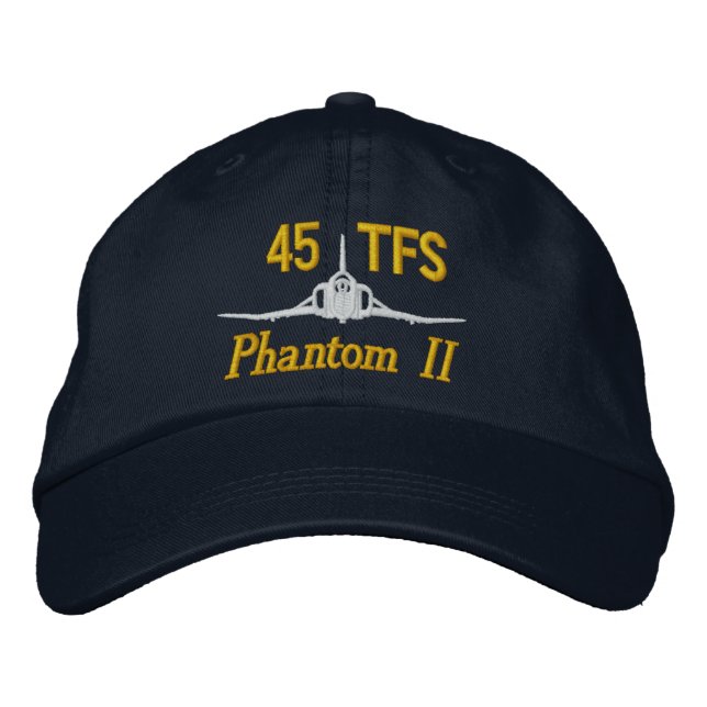 Brodée 45e Casquette de golf TFS F-4 (Devant)