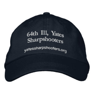 Brodée 64e Casquette IllinoisSharpshooters