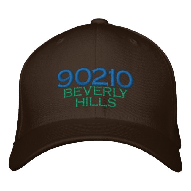 BRODÉE 90210 BEVERLY HILLS CALIFORNIA CASQUETTE (Devant)