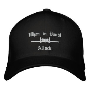 Brodée A-10 Attack Golf Casquette avec appel Connexion ar