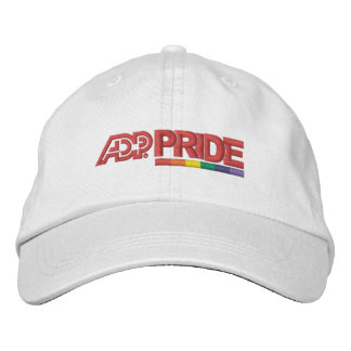 Brodée ADP Pride Casquette réglable - Blanc