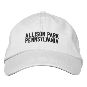 Brodée ALLISON PARK Pennsylvanie Casquette