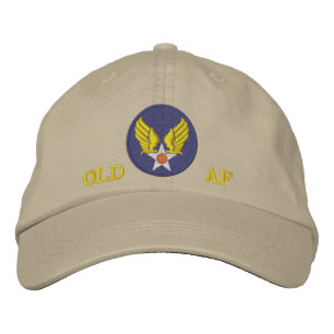 Brodée Ancien Casquette Brodé Air Force