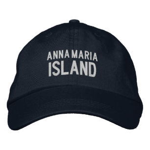 Brodée Anna Maria Island Florida Casquette de baseball br