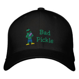 Brodée Bad Pickle, casquette de pickleball