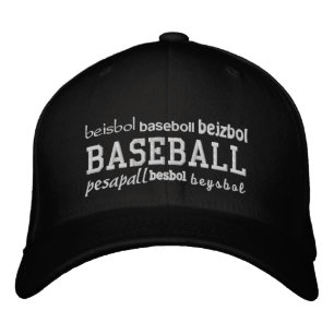 Brodée Baseball - Casquette brodé