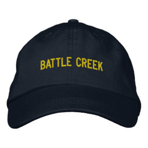 Brodée Battle Creek Michigan Casquette de baseball brodé