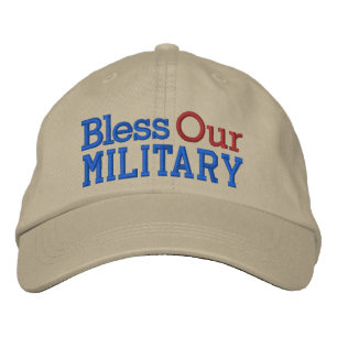 Brodée Bénissez notre Casquette militaire par SRF
