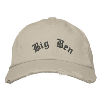 Brodée Big Ben, Casquette en détresse