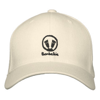 Brodée Bombelkie brodé Casquette de base en laine flexibl