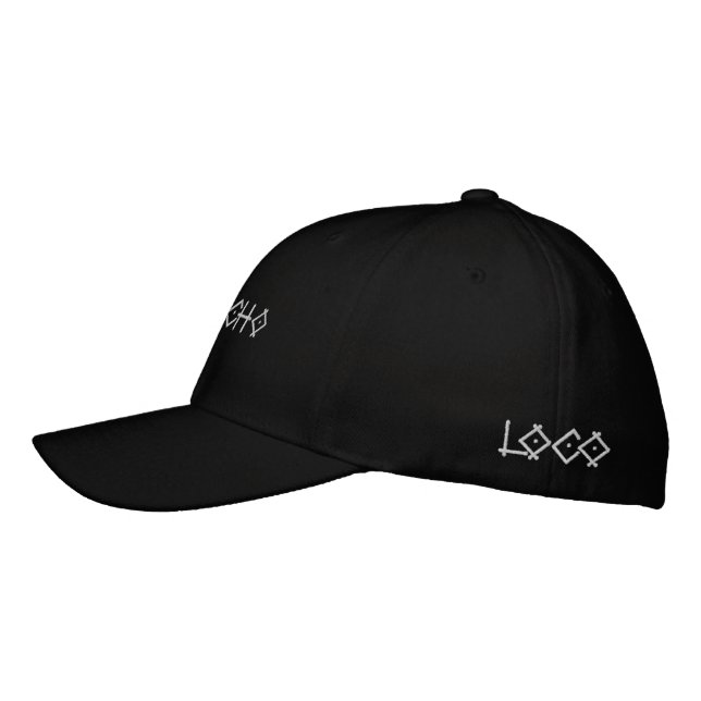 Brodée Borracho y Loco Casquette (Gauche)