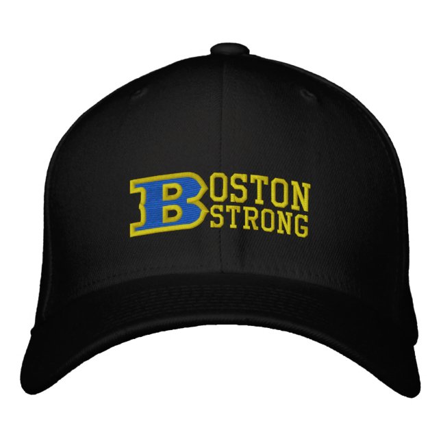 Brodée BOSTON B STRONG Casquette brodé (Devant)