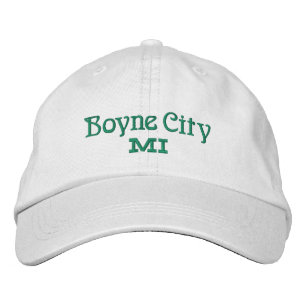 Brodée Boyne City Michigan Casquette de baseball brodé