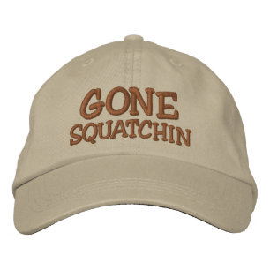 Brodée Broderé GONE SQUATCHIN Casquette - *BOBO* Edition
