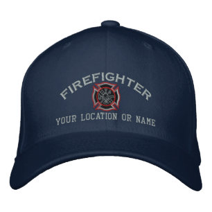 Brodée Broderie personnalisée Casquette de pompier