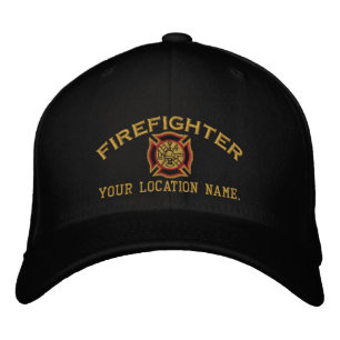 Brodée Broderie personnalisée Casquette de pompier