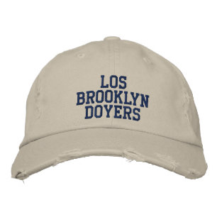 Brodée BROOKLYN DOYERS Casquette Distressed Chino HOMME