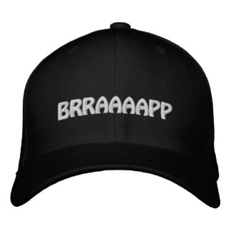 Brodée "BRRAAAAPP" Sledders.com Casquette Black Flexfit
