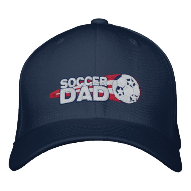 Brodée Cadeau Casquette brodé Père de football (Devant)