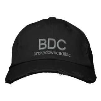 Brodée Cadillac cassé Casquette en détresse