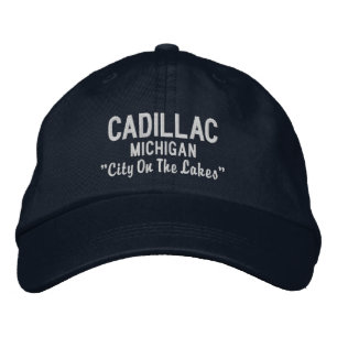 Brodée Cadillac Michigan Casquette de baseball brodé