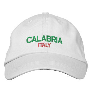 Brodée Calabre Italie casquette
