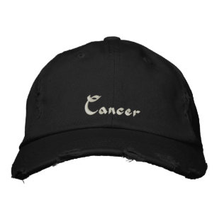 Brodée Cancer Zodiac Brodé Casquette / Casquette