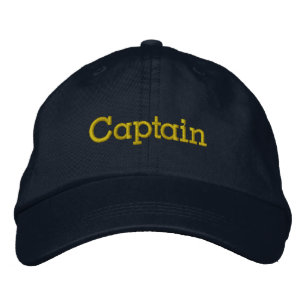 Brodée Capitaine Casquette
