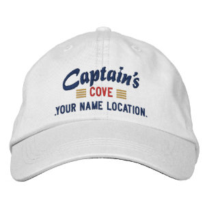 Brodée Capitaine COVE Personnalisez-le casquette brodé
