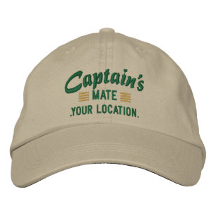 Brodée Capitaine MATE Personnalisez-le ! Casquette brodé