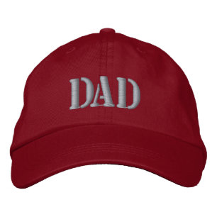 Brodée Casquette à lettres DAD – Style brodé simple