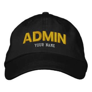 BRODÉE CASQUETTE ADMIN