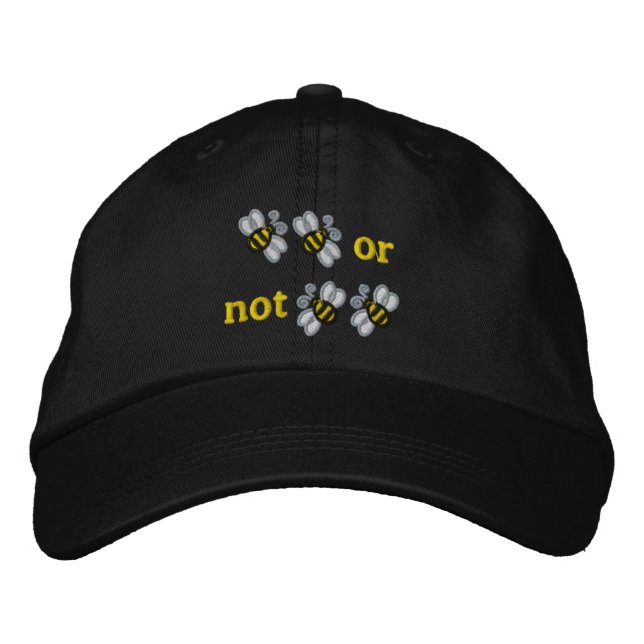 Brodée Casquette ajustable personnalisé (Devant)
