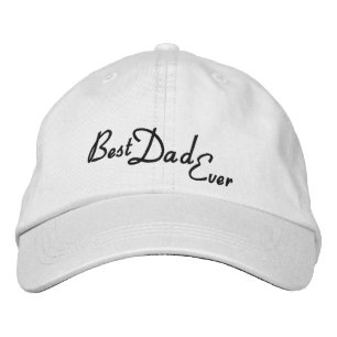 Brodée Casquette ajustable personnalisé/meilleur père