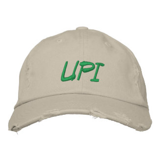 Brodée Casquette ajustable UPI Vieux Torn