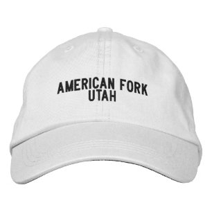 Brodée Casquette américain Fork Utah